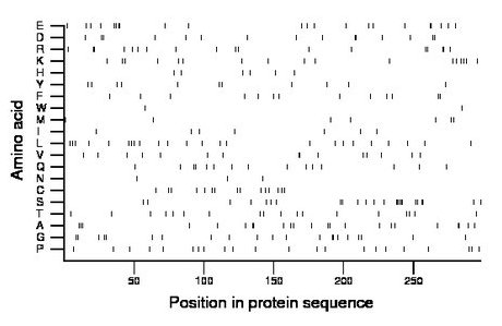 amino acid map