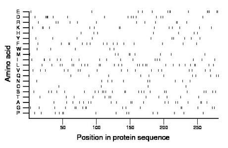 amino acid map