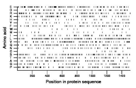 amino acid map