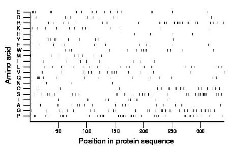 amino acid map