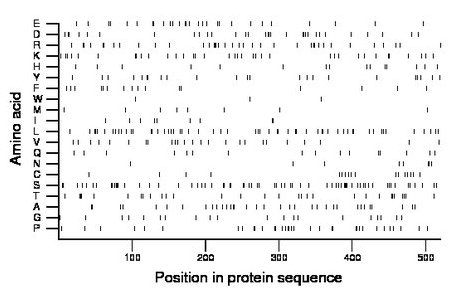 amino acid map