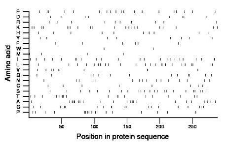 amino acid map