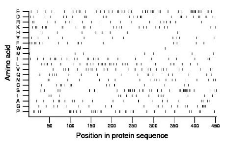 amino acid map