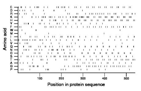 amino acid map