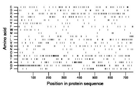 amino acid map