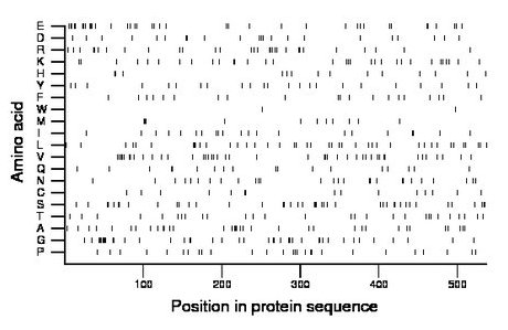 amino acid map