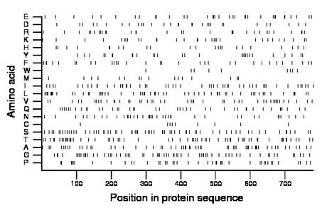 amino acid map