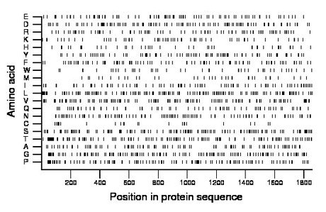 amino acid map