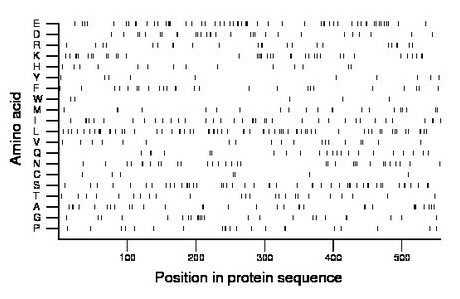 amino acid map