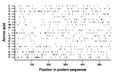 amino acid map