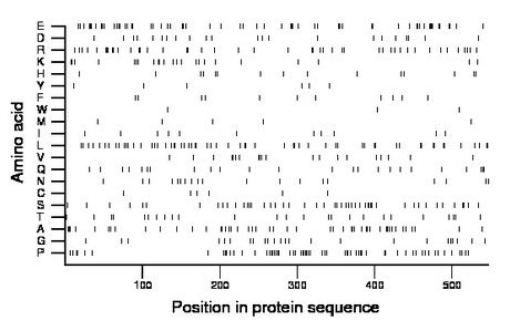 amino acid map