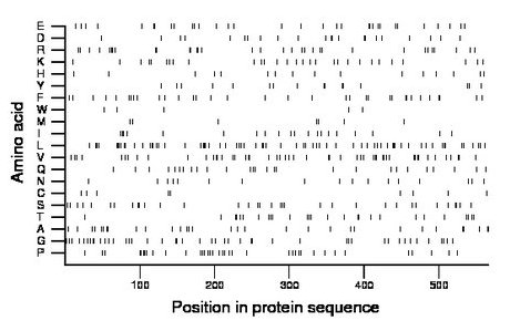 amino acid map