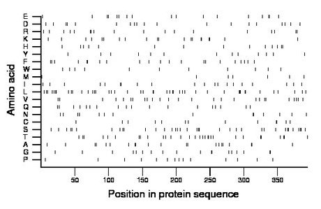 amino acid map