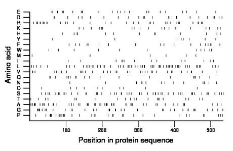 amino acid map