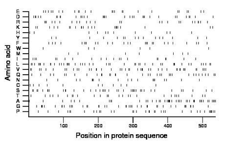 amino acid map