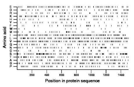 amino acid map