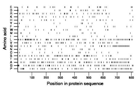 amino acid map