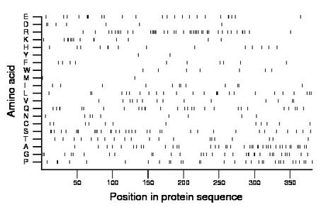 amino acid map