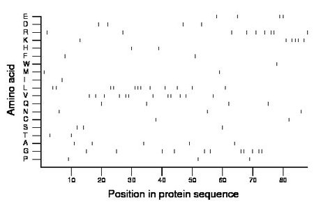 amino acid map