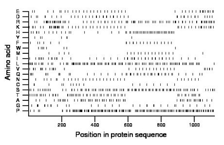 amino acid map