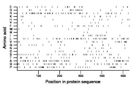 amino acid map