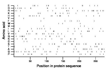 amino acid map