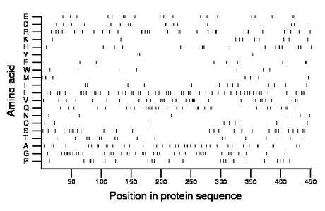 amino acid map