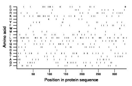 amino acid map