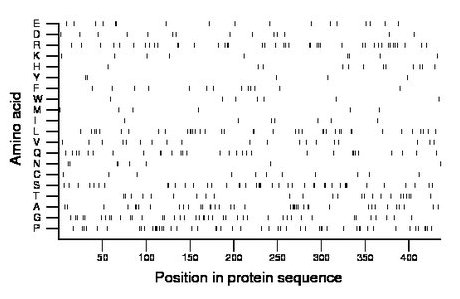 amino acid map