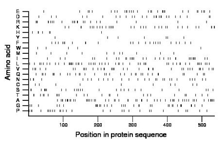 amino acid map