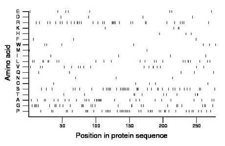 amino acid map