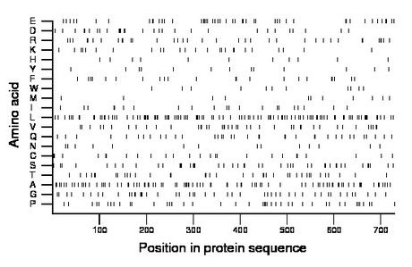 amino acid map