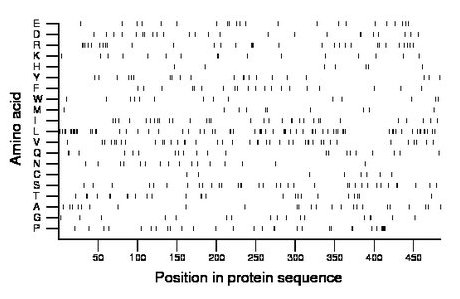 amino acid map