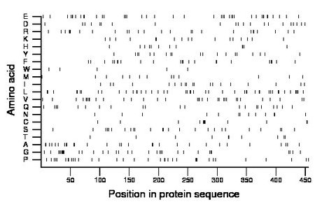 amino acid map