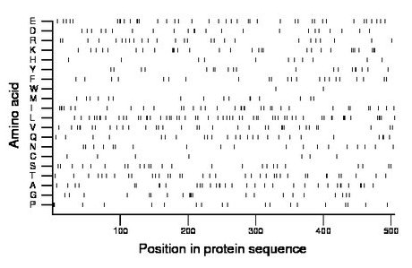 amino acid map