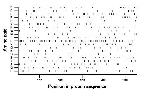 amino acid map