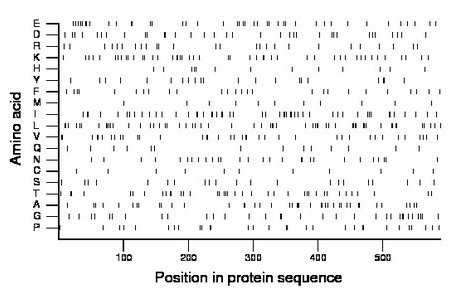 amino acid map