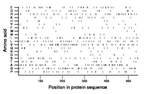 amino acid map