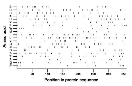 amino acid map