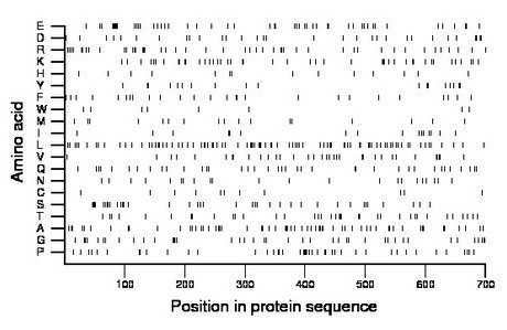 amino acid map