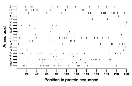 amino acid map