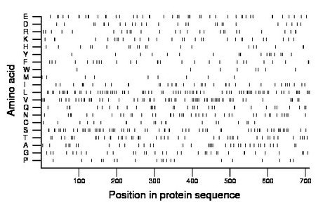 amino acid map