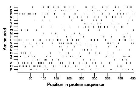 amino acid map