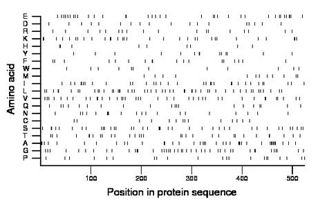 amino acid map