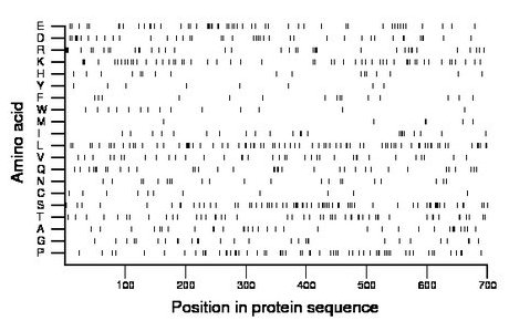 amino acid map