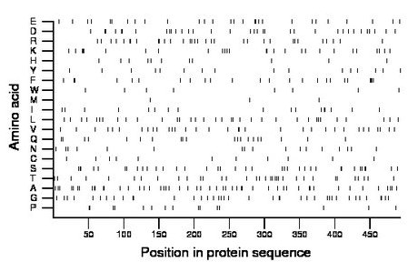 amino acid map