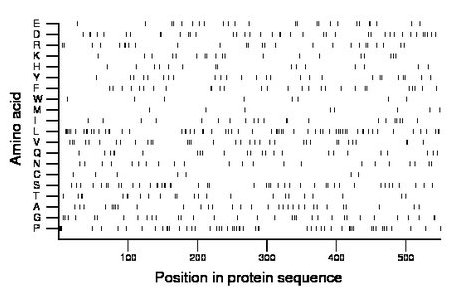 amino acid map