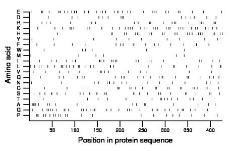 amino acid map