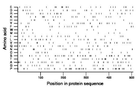 amino acid map