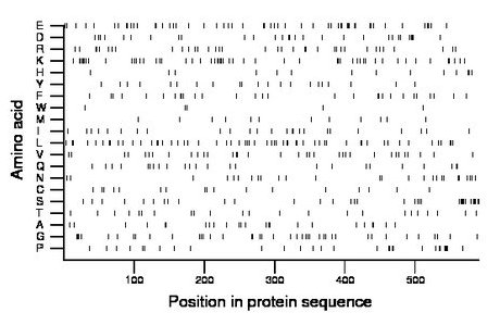 amino acid map